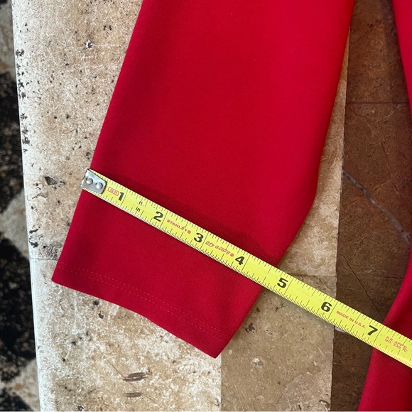 Women’s SZ S LIMITED LIPSTICK RED KNEE LENGTH A-LINE PULLOVER SKATER DRESS - Picture 8 of 17